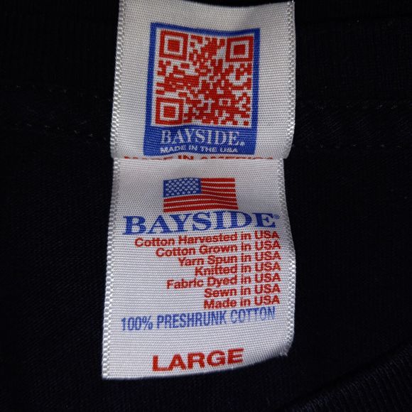 Bayside Teamsters Local 89 Union T Shirt Large Black Graphic Tee Louisville KY - Picture 12 of 14